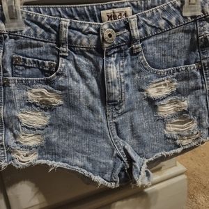 Blue Jean Shorts